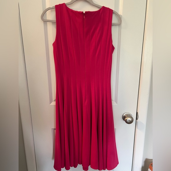 Calvin Klein vintage Barbie hot pink pleated dress - Picture 4 of 4